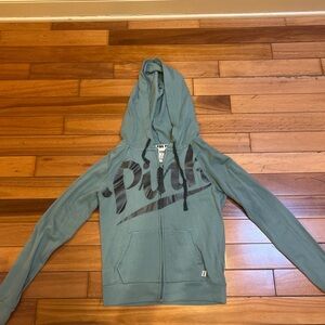 Pink Zip-Up Hoodie